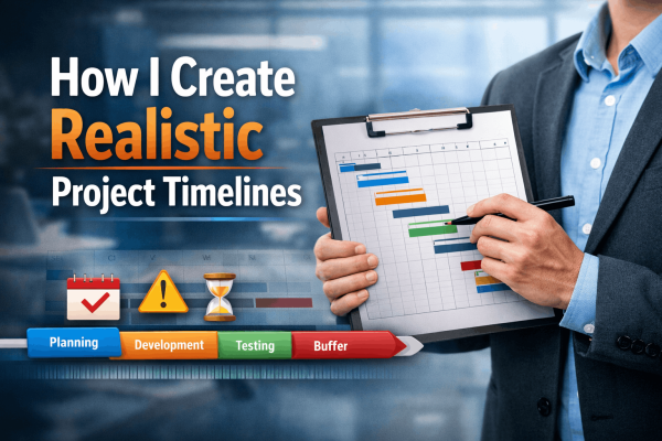 How I Create Realistic Project Timelines